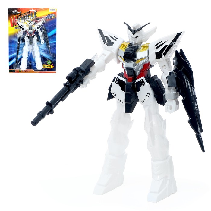 Робот «Пришелец», световые и звуковые эффекты, цвета МИКС