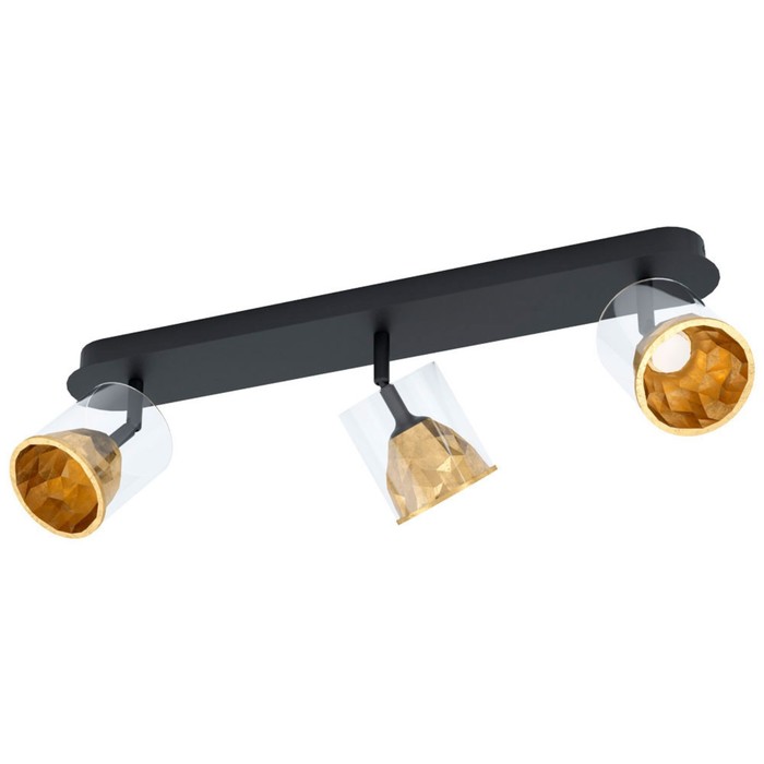 

Светильник MELITO, 3x5,4Вт LED, 3000K, 1530лм, цвет черный