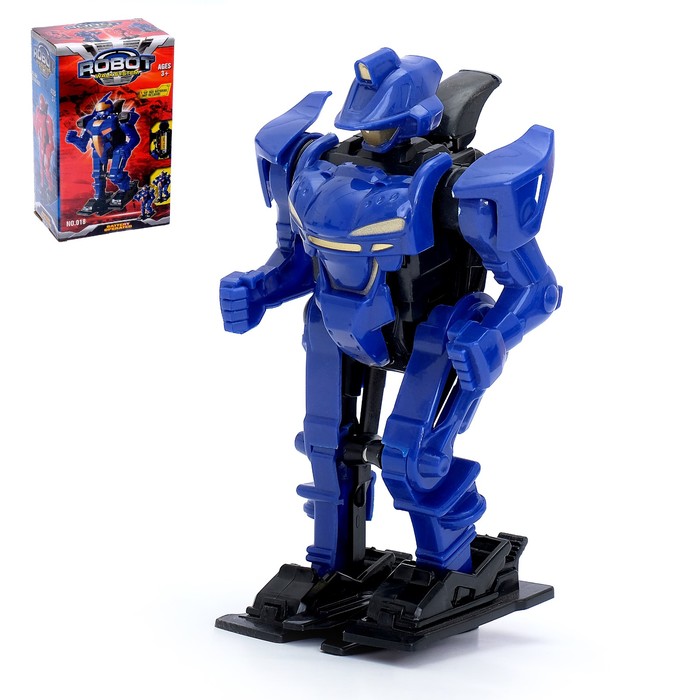 Робот «Супербот», работает от батареек, цвета МИКС