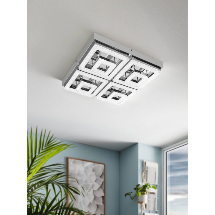 

Светильник FRADELO, 8x6Вт LED, 3000K, 5000лм, цвет хром