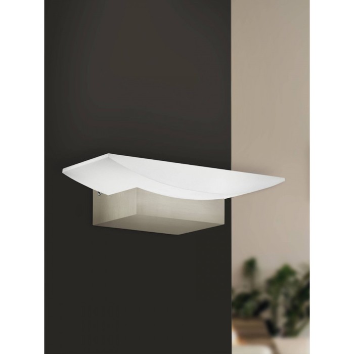 

Бра METRASS, 1x5,6Вт LED, 3000K, 680лм, цвет никель