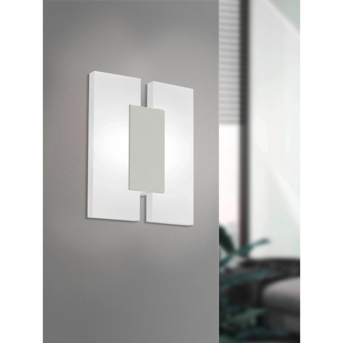 

Бра METRASS 2, 2x4,5Вт LED, 3000K, 960лм, цвет никель
