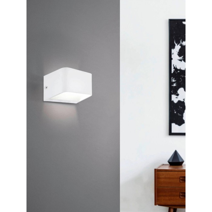 

Бра SANIA 4, 1x6Вт LED, 3000K, 600лм, цвет белый