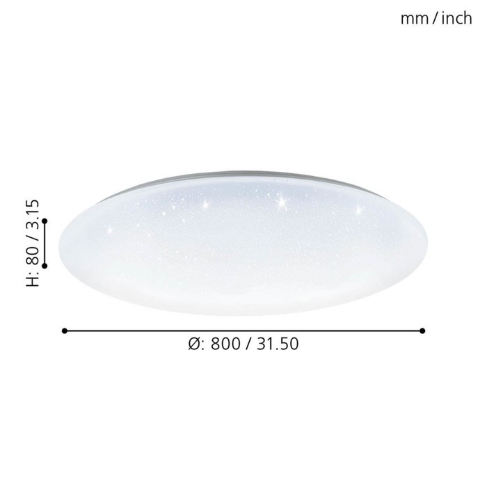 

Светильник TOTARI-C, 1x43Вт LED, 2700-6500K, 5850лм, цвет белый