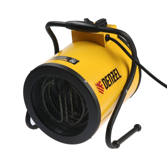 

Тепловая пушка Denzel SFH-5000, электрическая, 220 В, 3/4.5 кВт, 400 м3/ч, 3 режима