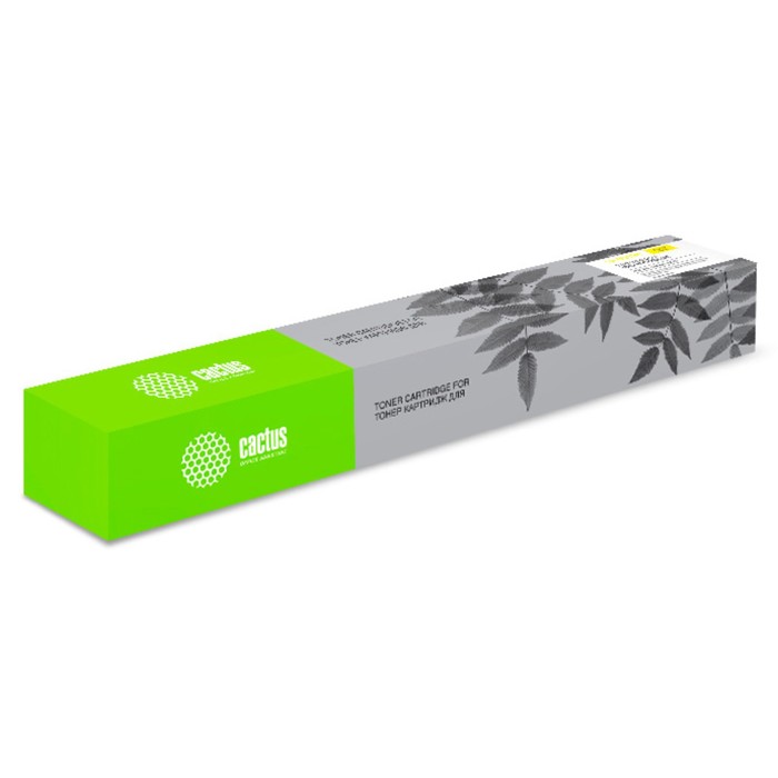 

Картридж Cactus CS-TK8335Y TK-8335Y, для Kyocera TASKalfa 3252ci, 15000стр, жёлтый