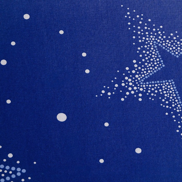 Постельное бельё 1.5сп ЛидерТекс Россыпь звезд, размер 145х215, 150х215, 70х70 2шт, поплин 110г, 100% хлопок 9382765