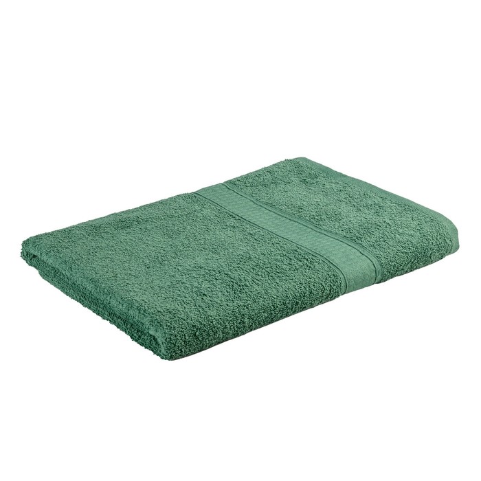 Полотенце махровое, размер 40x70 см, цвет тёмно-зелёный полотенце махровое цвет тёмно зелёный 50×90 см