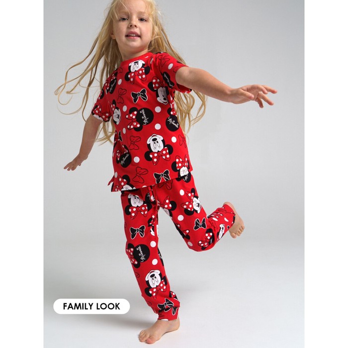 

Пижама family look детская, рост 116 см