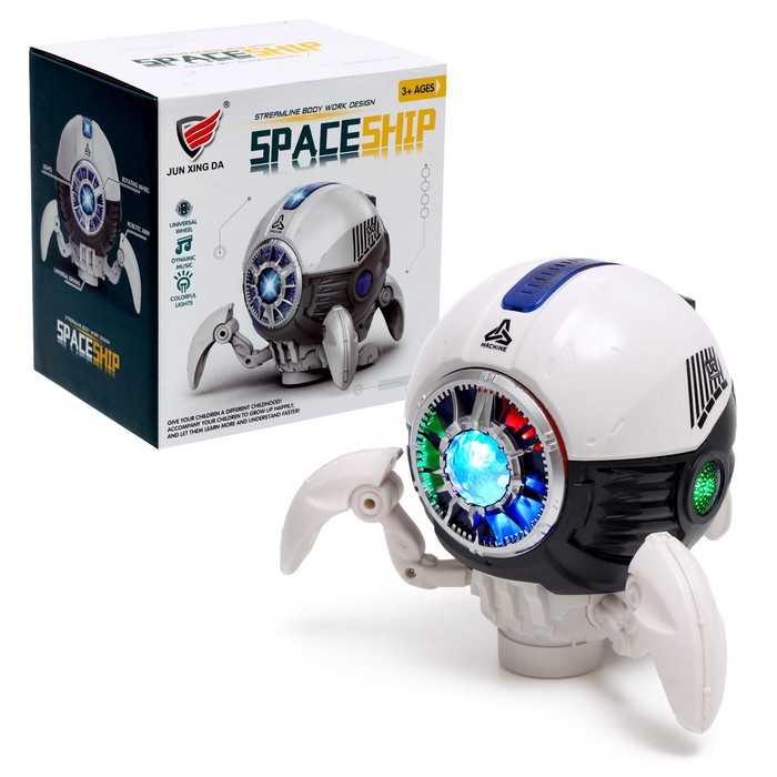 Робот «Космический корабль», цвета МИКС детский корабль карабинер микс