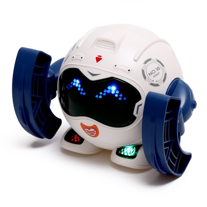 Робот «Неваляшка», световые и звуковые эффекты, цвета МИКС