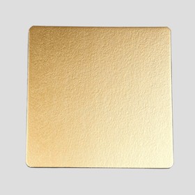 Подложка усиленная, 28 х 28 см, золото-жемчуг, 3,2 мм