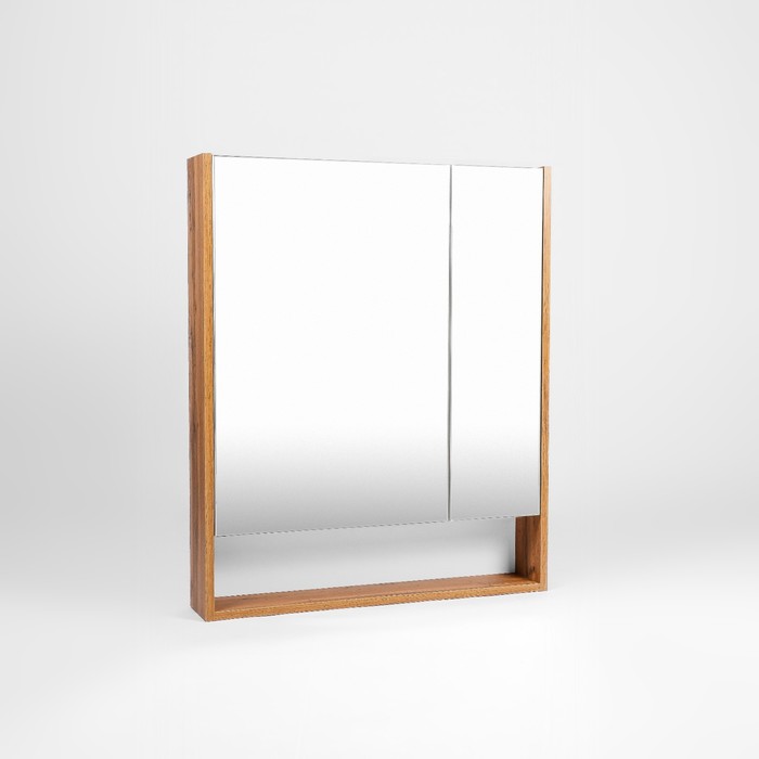 цена Зеркало-шкаф VIANT «Мальта 70» 700х134х850 мм, правый/левый, без света