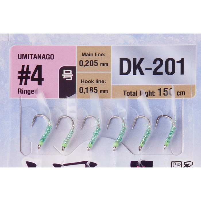 

Оснастка HIGASHI DK-201, 1.5 м, № крючка 4