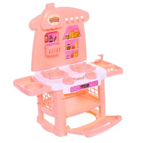 

Игровой набор «Мамина помощница», кухня-модуль, тележка, уценка