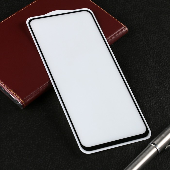 Защитное стекло Krutoff для Xiaomi Redmi 10, полный клей, черное