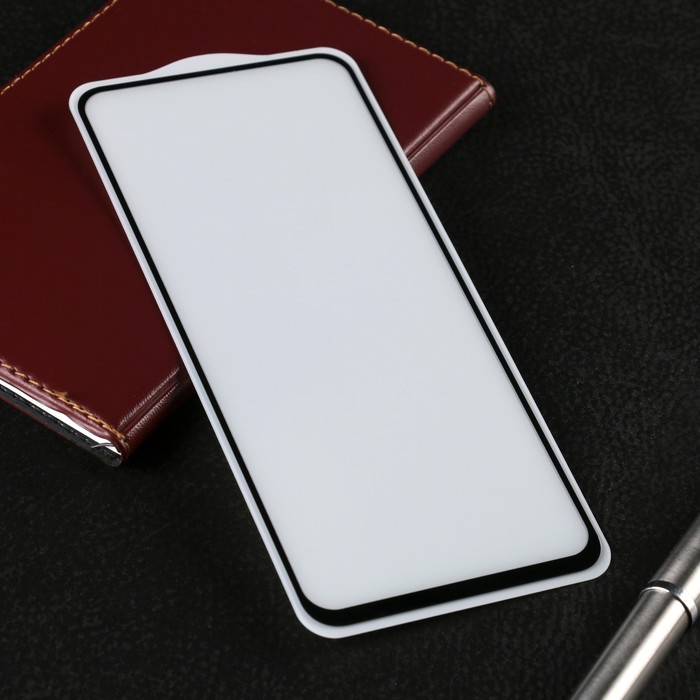 Защитное стекло Krutoff для Xiaomi Redmi Note 10T/Poco M3 Pro, полный клей, черное