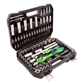 

Набор инструментов Сибртех 13511, 1/2", 1/4", CrV, 108 предметов