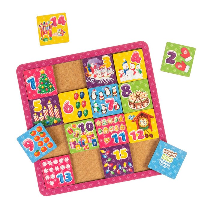 

Настольная игра «Пятнашки. Новогодние радости»