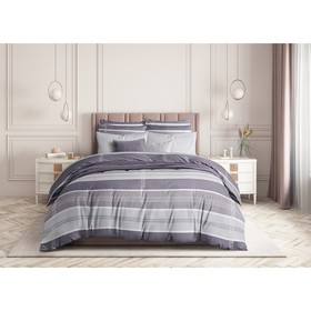 

Постельное бельё 2 сп Kingsroad, размер 180х214 см, 175х215 см, 50х70 - 2 шт., цвет фиолетовый