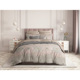 

Постельное бельё 2 сп Paisley pink, размер 180х214 см, 175х215 см, 70х70 - 2 шт., цвет коричневый