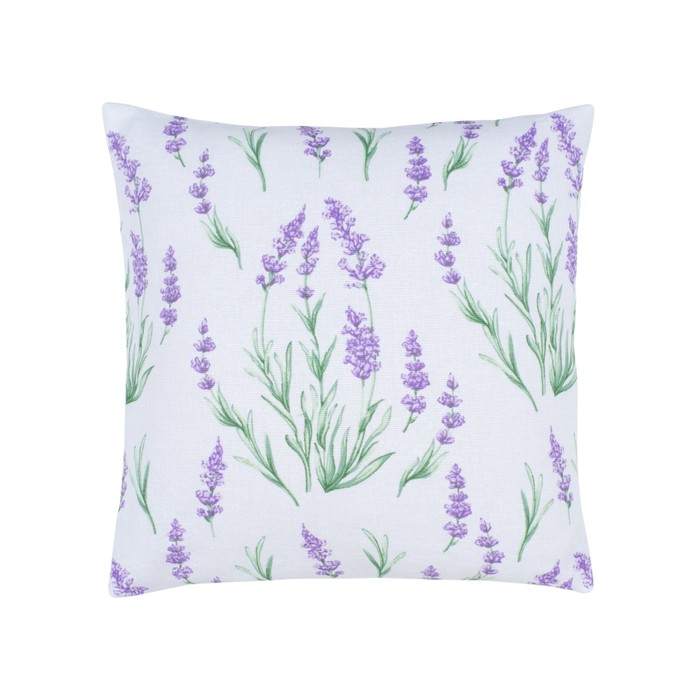 Подушка декоративная Lavender, размер 40х40 см, цвет фиолетовый подушка декоративная классика 40х40 см цвет розовый