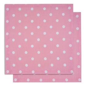 

Салфетка сервировочная Pink polka dot, размер 40х40 см, цвет розовый