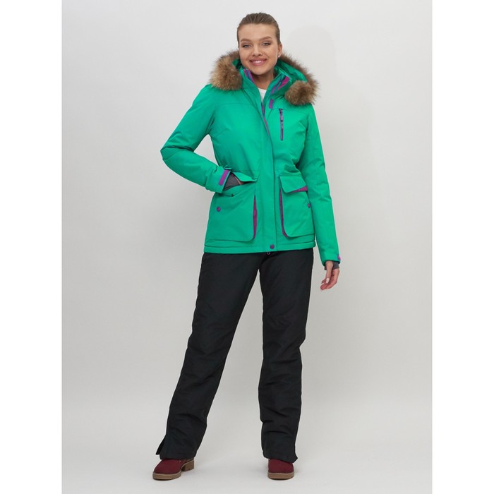 фото Куртка спортивная женская, цвет зелёный, размер 46 mtforce