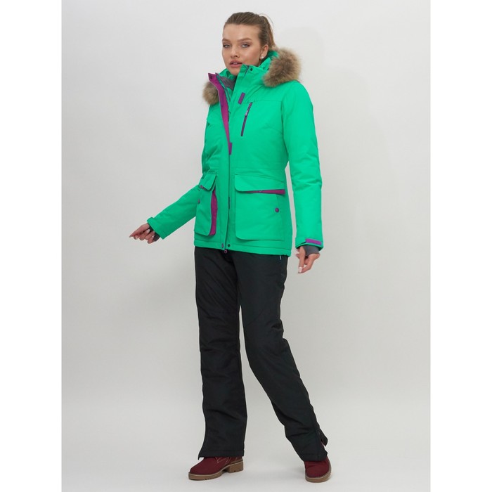 

Куртка спортивная женская, цвет салатовый, размер 50