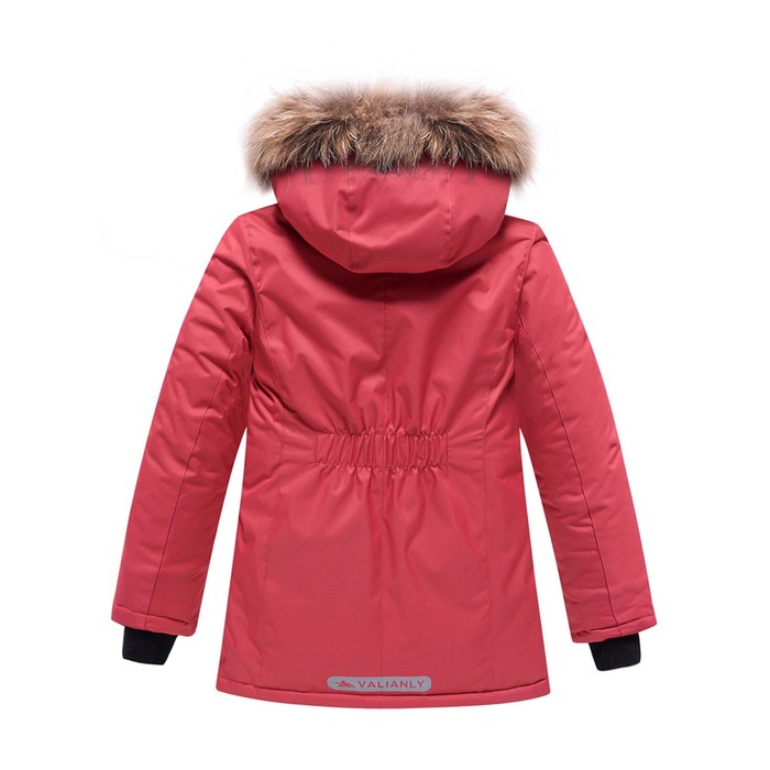 

Парка зимняя для девочки, цвет оранжевый, рост 140