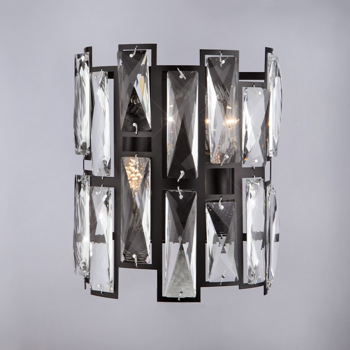 Бра с хрусталем Frammenti, 60Вт, E14, 19x11,5x24 см
