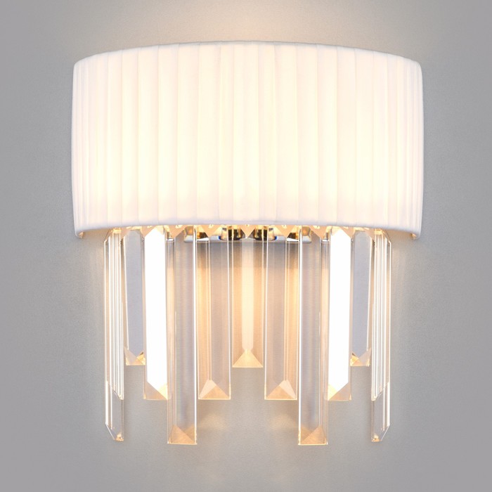 Настенный светильник с абажуром Amantea, 40Вт, E14, 25x15x25 см