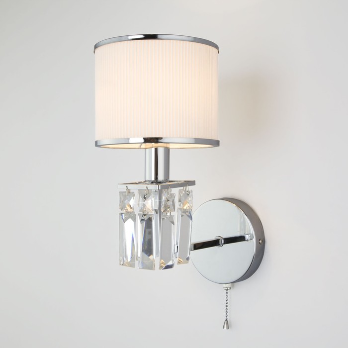 Настенный светильник с абажуром Zaffiro, 40Вт, E14, 23x15x29 см