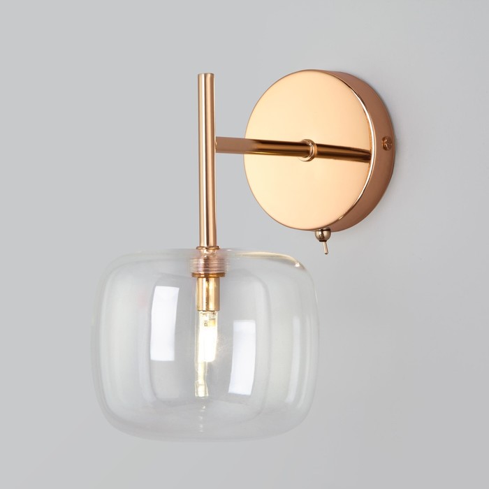 Настенный светильник со стеклянным плафоном Jar, 3Вт, G4, 20,5x13x22 см