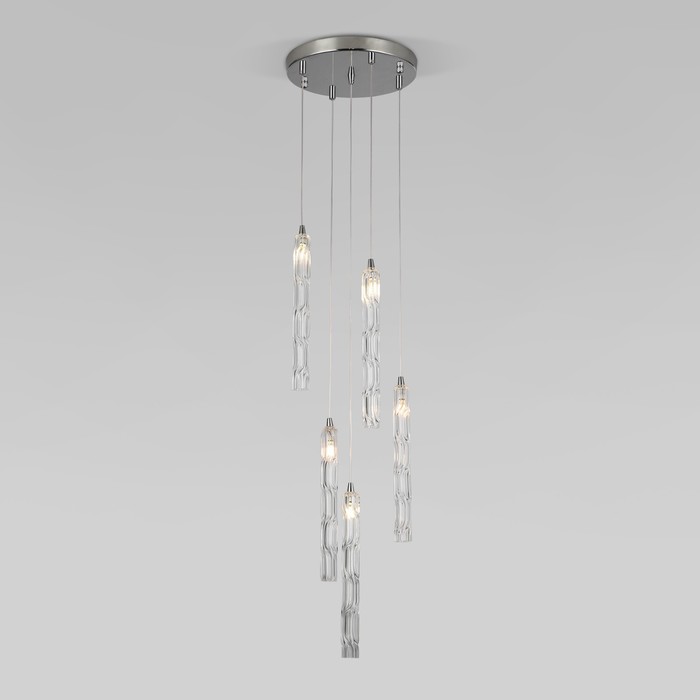 

Подвесной светильник со стеклянными плафонами Lynn, 3Вт, G4, 25x25 см