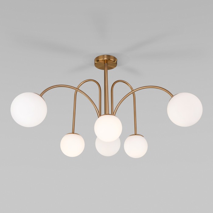 

Потолочная люстра с плафонами Alix, 40Вт, E27, 90x90x48 см