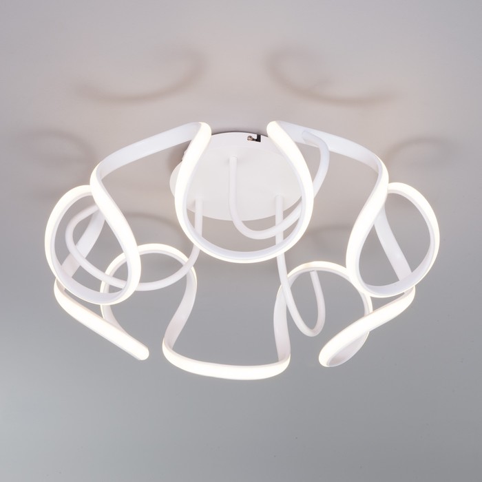 

Потолочный светильник с пультом Alstroemeria, SMD, светодиодная лента, 56x56x29 см