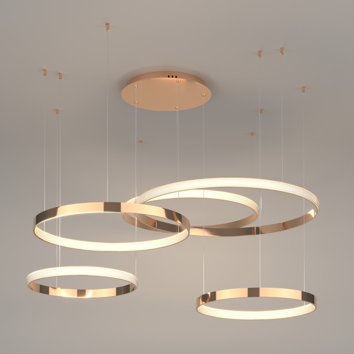

Умный подвесной светильник Posh, светодиодная лента, 128x142 см