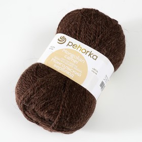 

Пряжа "Монгольский верблюд" 50%вербл.шерсть, 50%акрил объёмный 300м/100гр (17-Шоколад)