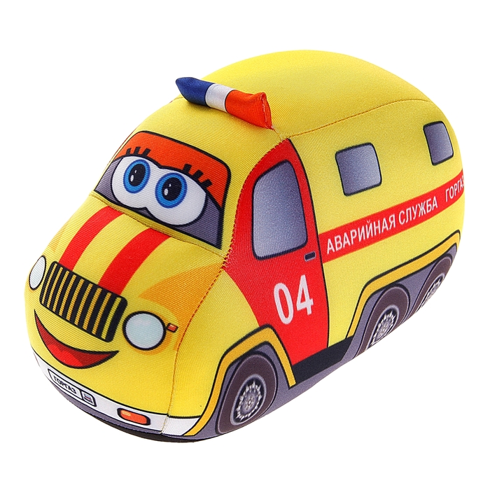 Мягкая игрушка «Аварийная машина»