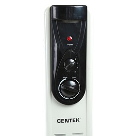 

Обогреватель Centek CT-6202, масляный, 2500 Вт, 11 секций, 25 м2