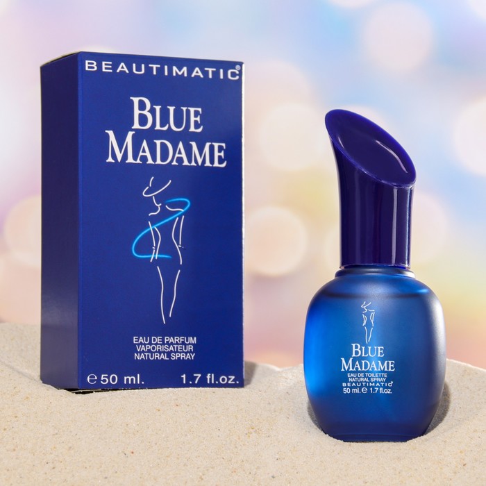 Туалетная вода женская Blue Madame eau de Parfum, 50 мл туалетная вода 50 мл madonna nudes 1979 cece madame