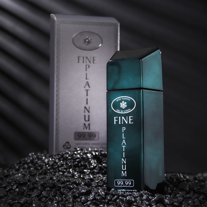 Туалетная вода мужская FINE PLATINUM, 100 мл