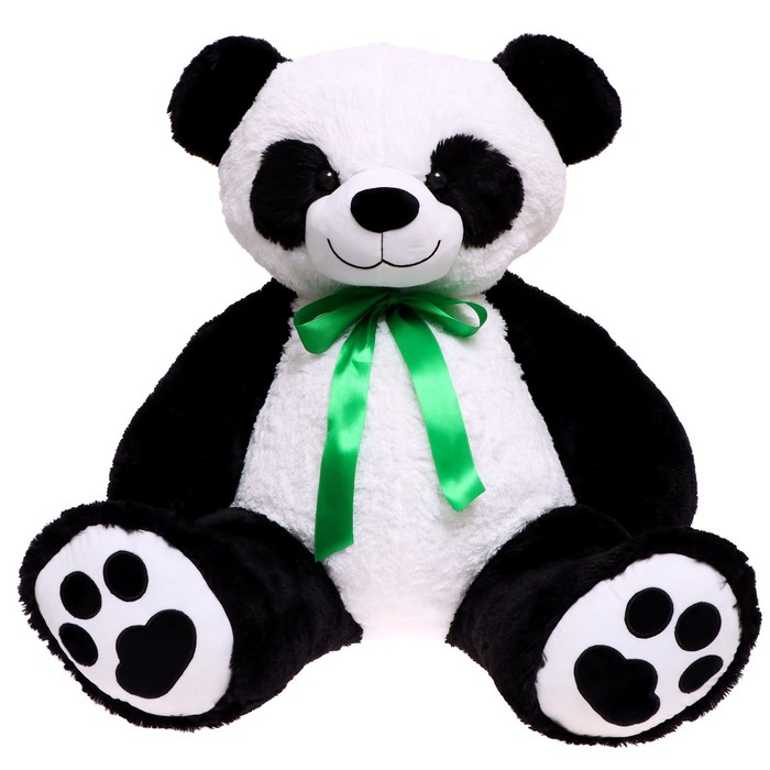 Мягкая игрушка «Панда с лентой», 75 см
