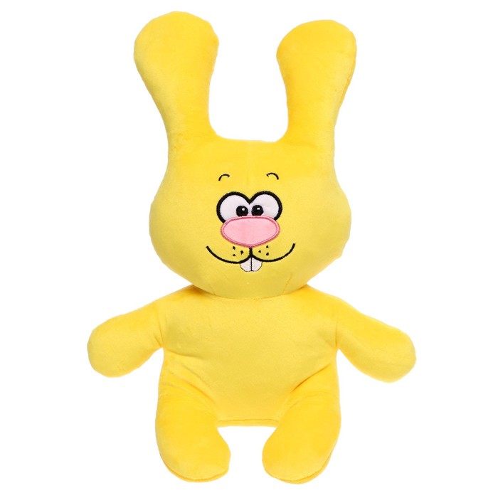 Мягкая игрушка «Кролик Счастливчик», цвет жёлтый, 20 см мягкая игрушка кролик счастливчик цвет жёлтый 20 см