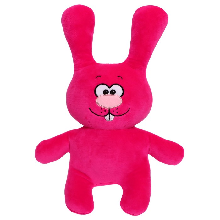 Мягкая игрушка «Кролик Счастливчик», цвет фуксия, 20 см мягкая игрушка кролик 20 см