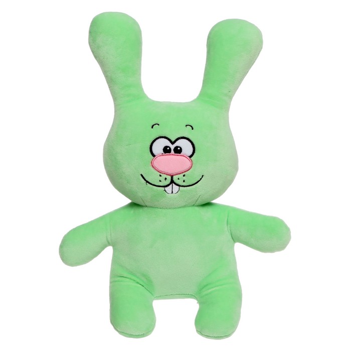 Мягкая игрушка «Кролик Счастливчик», цвет зеленый, 20 см мягкая игрушка кролик 20 см