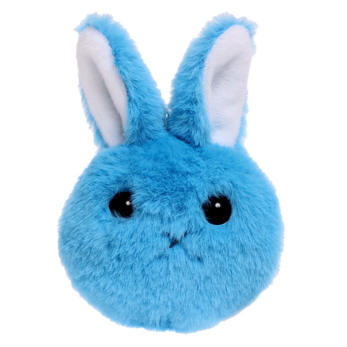 Мягкая игрушка-брелок «Зайчик», цвет голубой, 14 см брелок мягкая игрушка брелок басик зайчик 1 шт