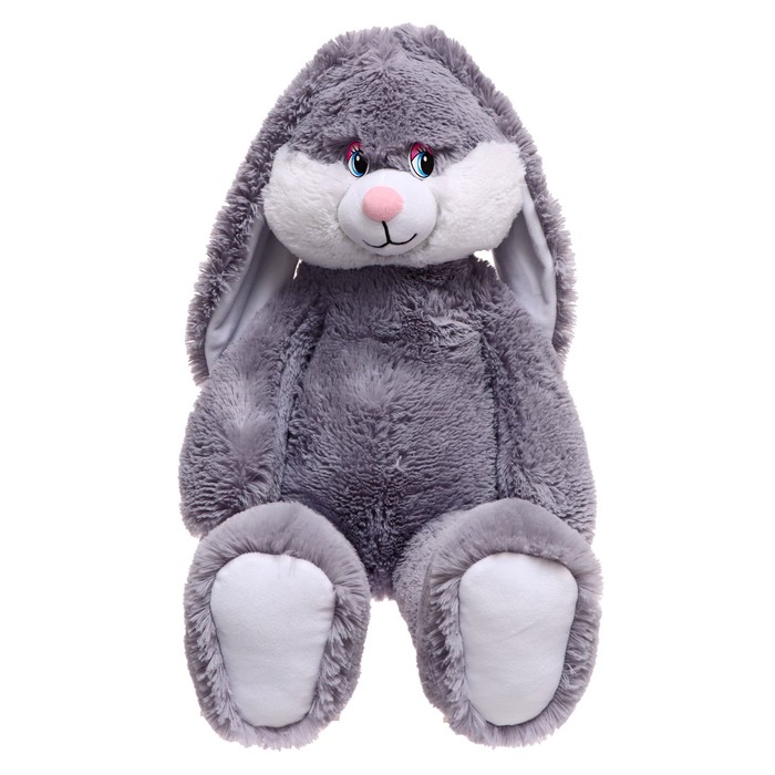 Мягкая игрушка «Заяц Проша», цвет серый, 100 см