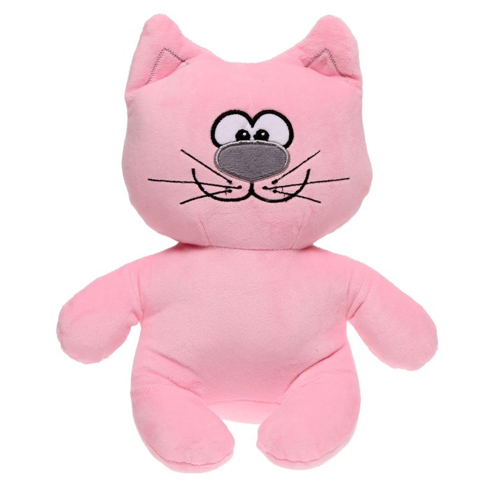 Мягкая игрушка «Кот Счастливчик», цвет розовый, 21 см мягкая игрушка кролик счастливчик цвет жёлтый 20 см